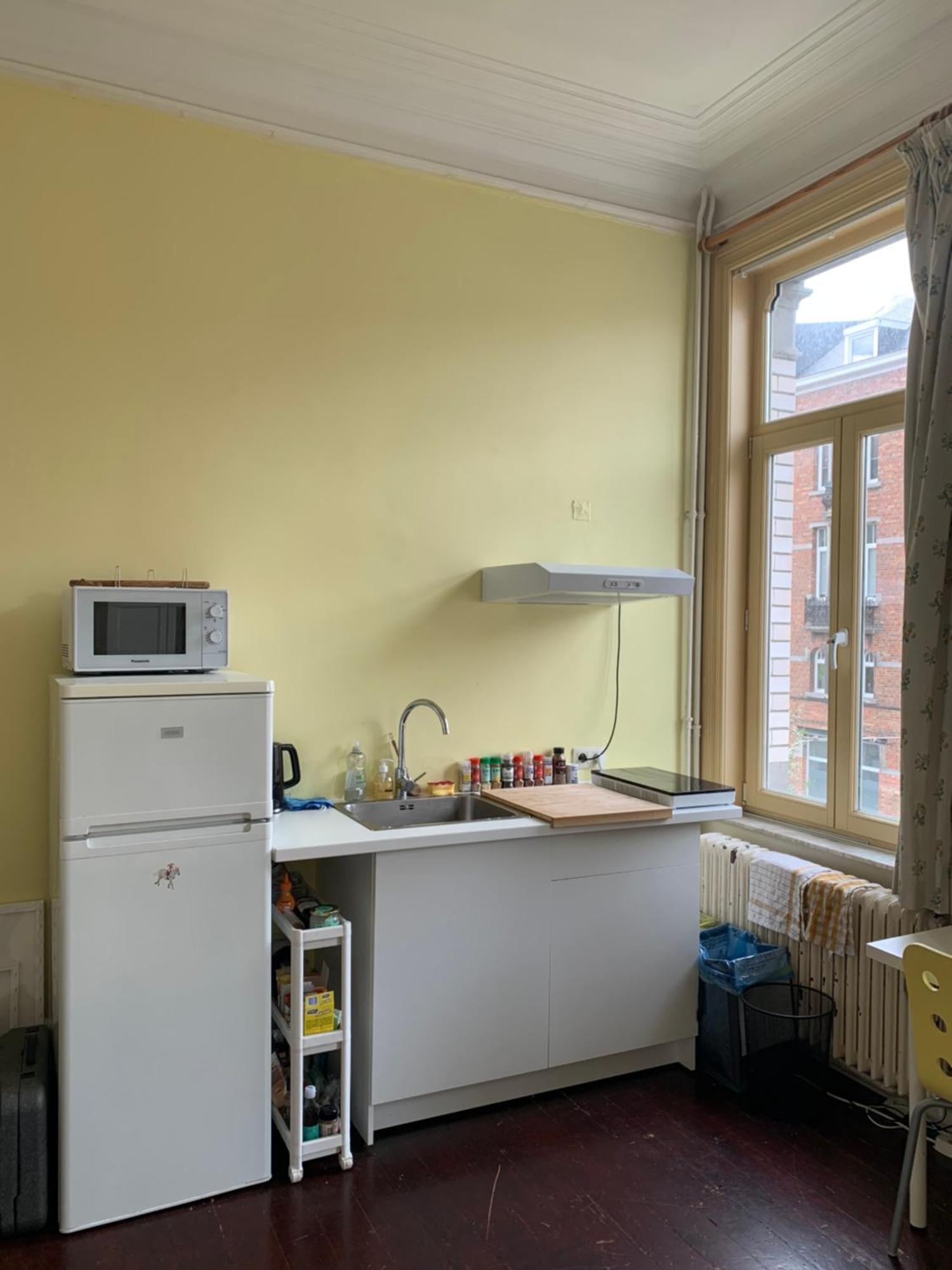 Chambre Double Dans Maison De Caractere Brussels Luaran gambar